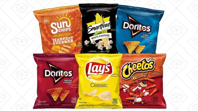 Frito-Lay Classic 35-Count Variety Mix | $10 | Amazon | Clip the 10% coupon and use Subscribe & Save